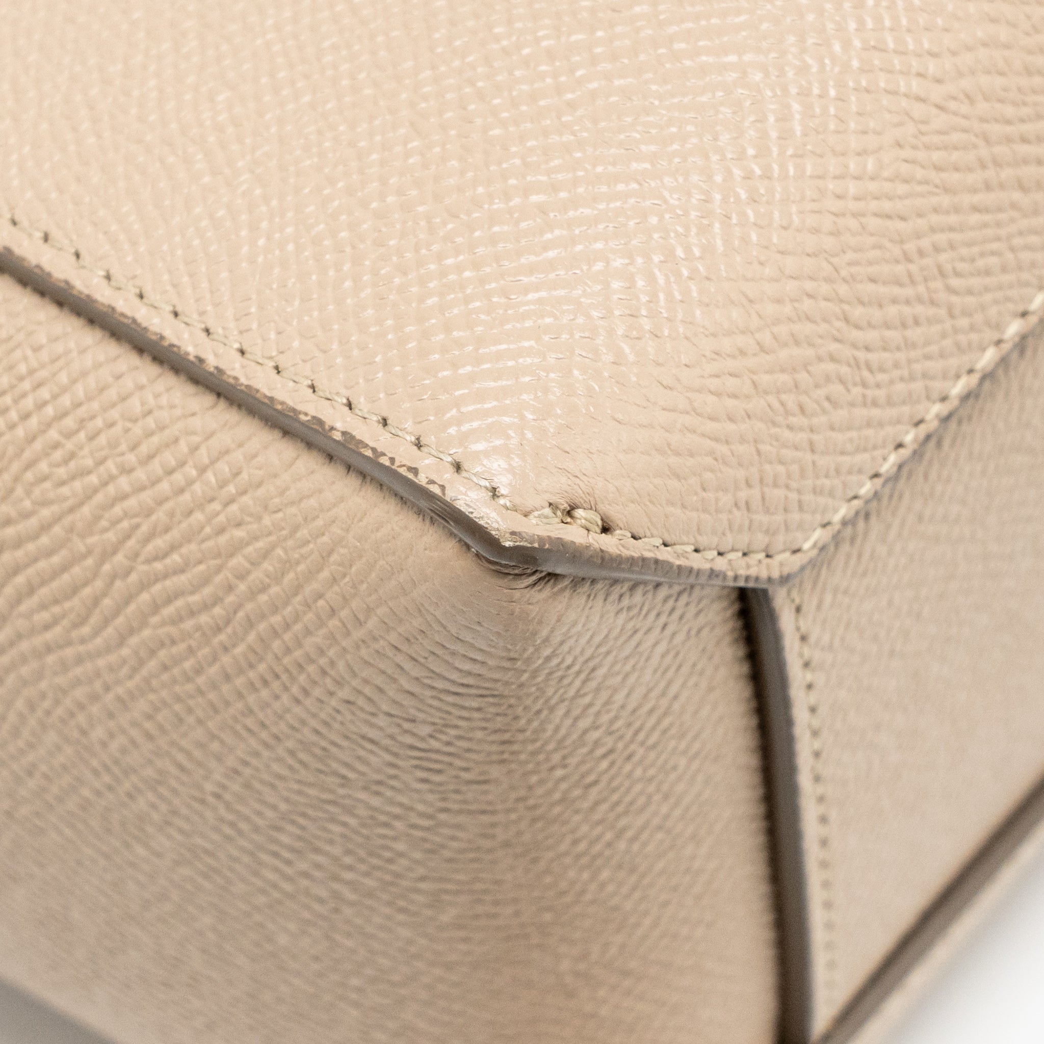 CELINE NANO BELT BAG GRAINED CALFSKIN BEIGE GHW