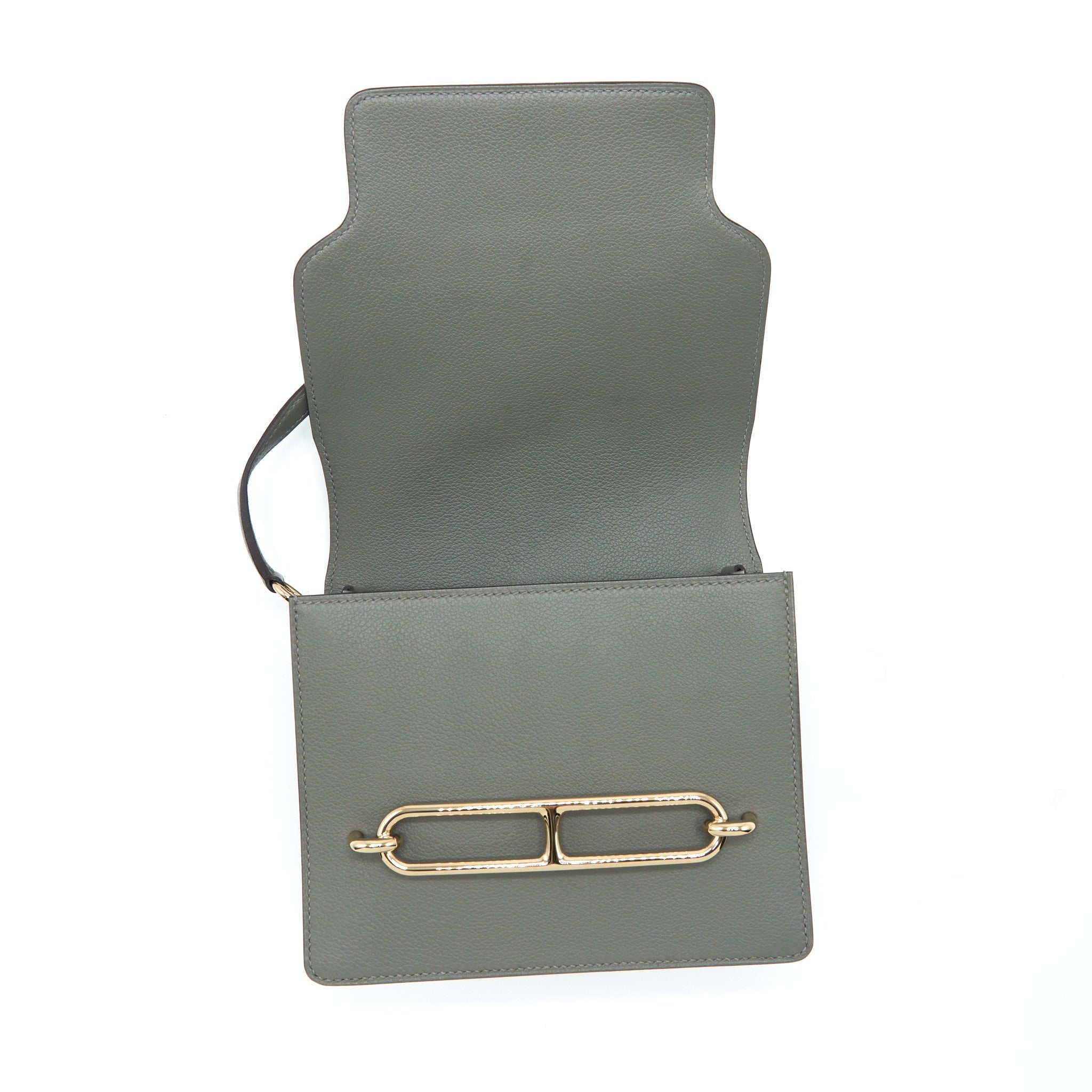 HERMES MINI ROULIS EVERCOLOR 0L GRIS MEYER GHW
