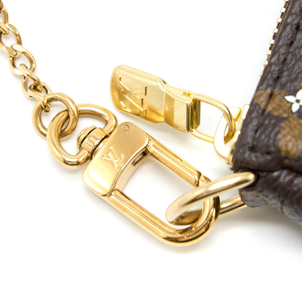 LOUIS VUITTON 2019 LIMITED MINI POCHETTE ACCESSORIES MONOGRAM CANVAS GHW