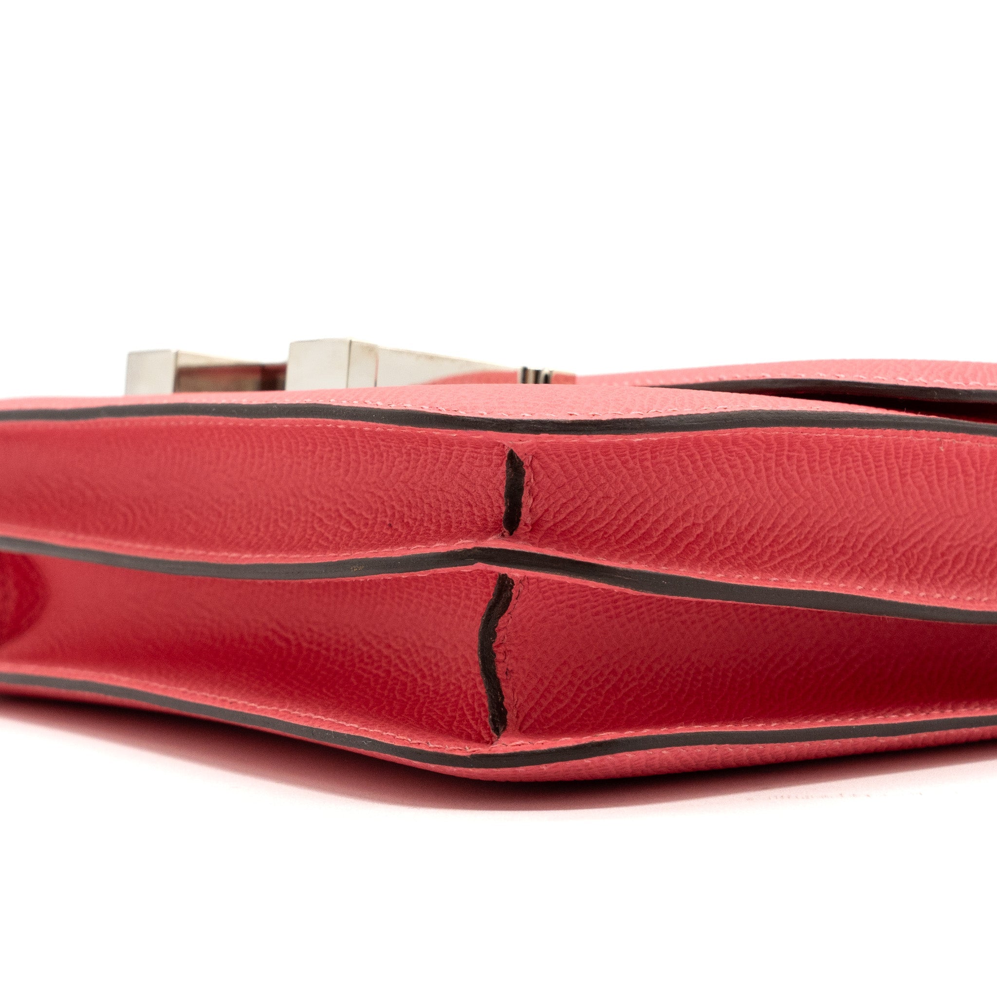 HERMES MINI CONSTANCE EPSOM ROSE AZALEE SHW