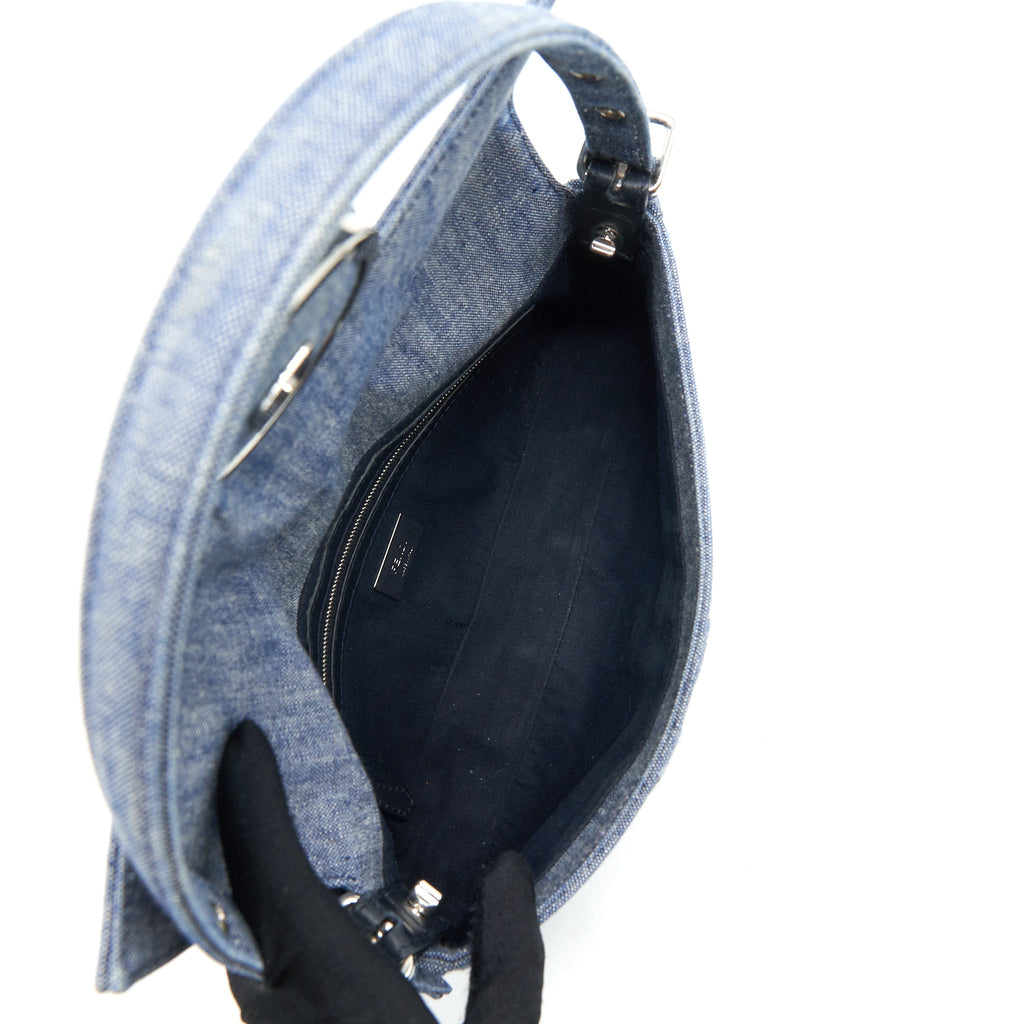 FENDI LIMITED EDITION BAGUETTE DENIM SHW