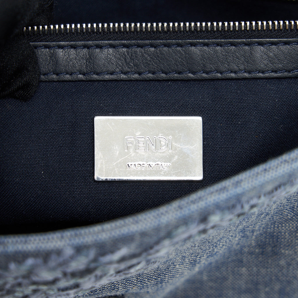FENDI LIMITED EDITION BAGUETTE DENIM SHW