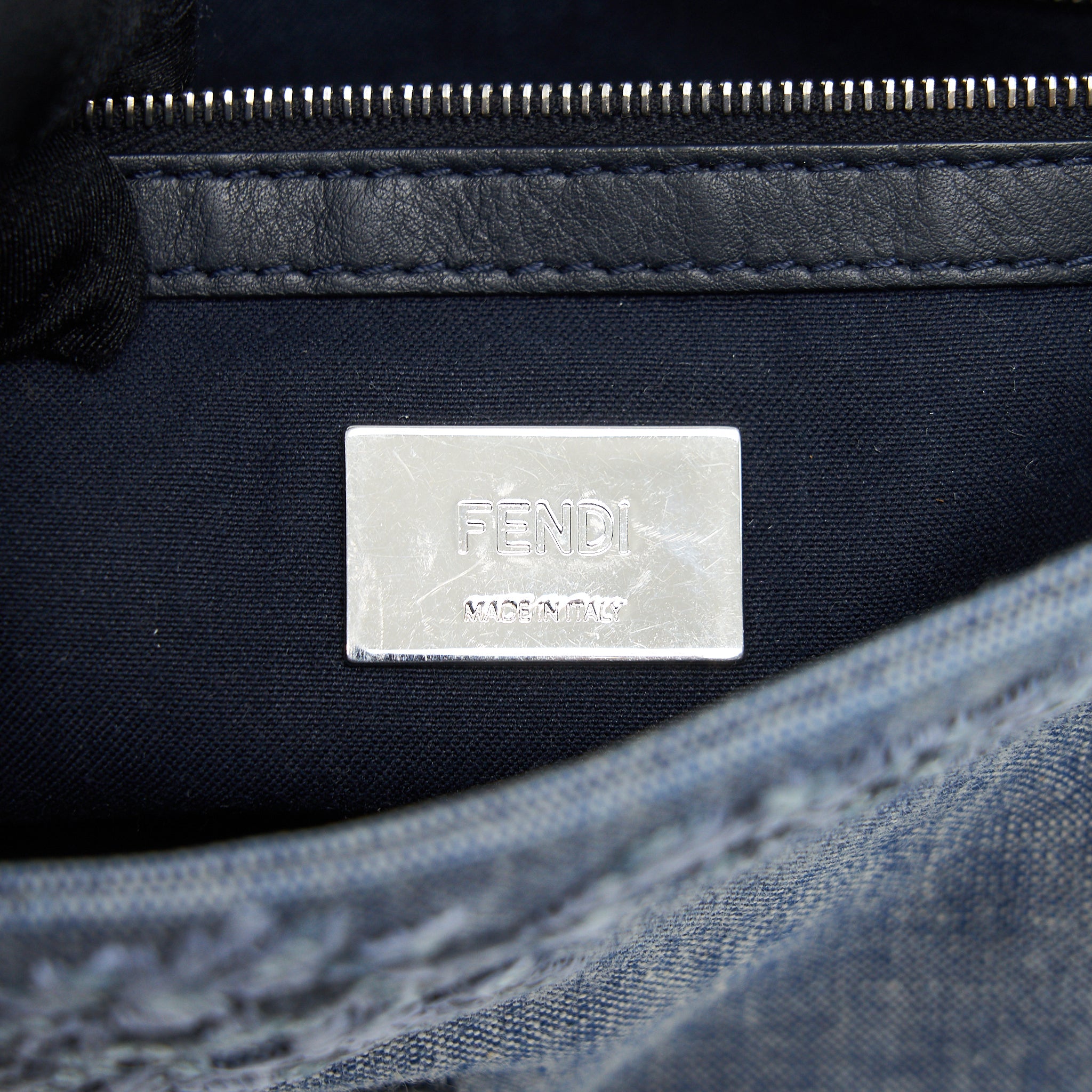 FENDI LIMITED EDITION BAGUETTE DENIM SHW