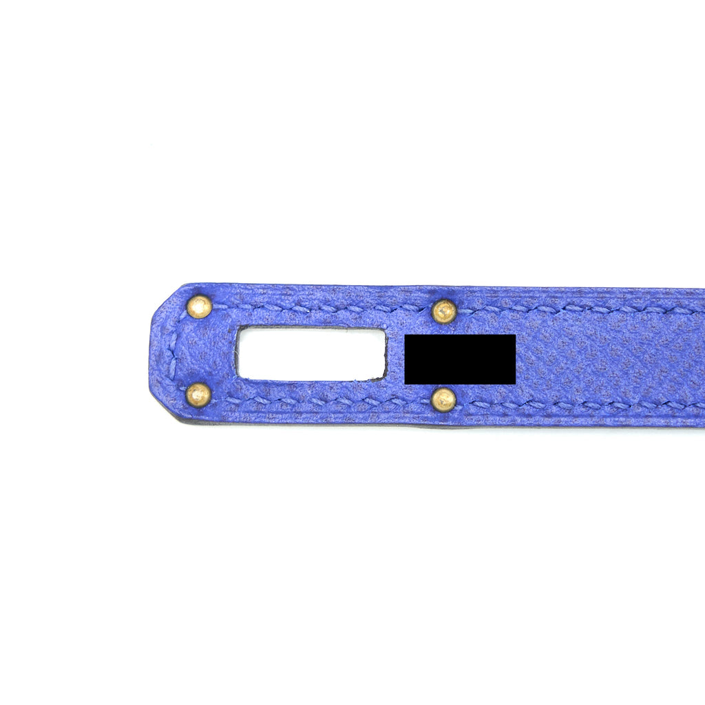 HERMES KELLY LONG WALLET EPSOM BLUE ELECTRIC SHW