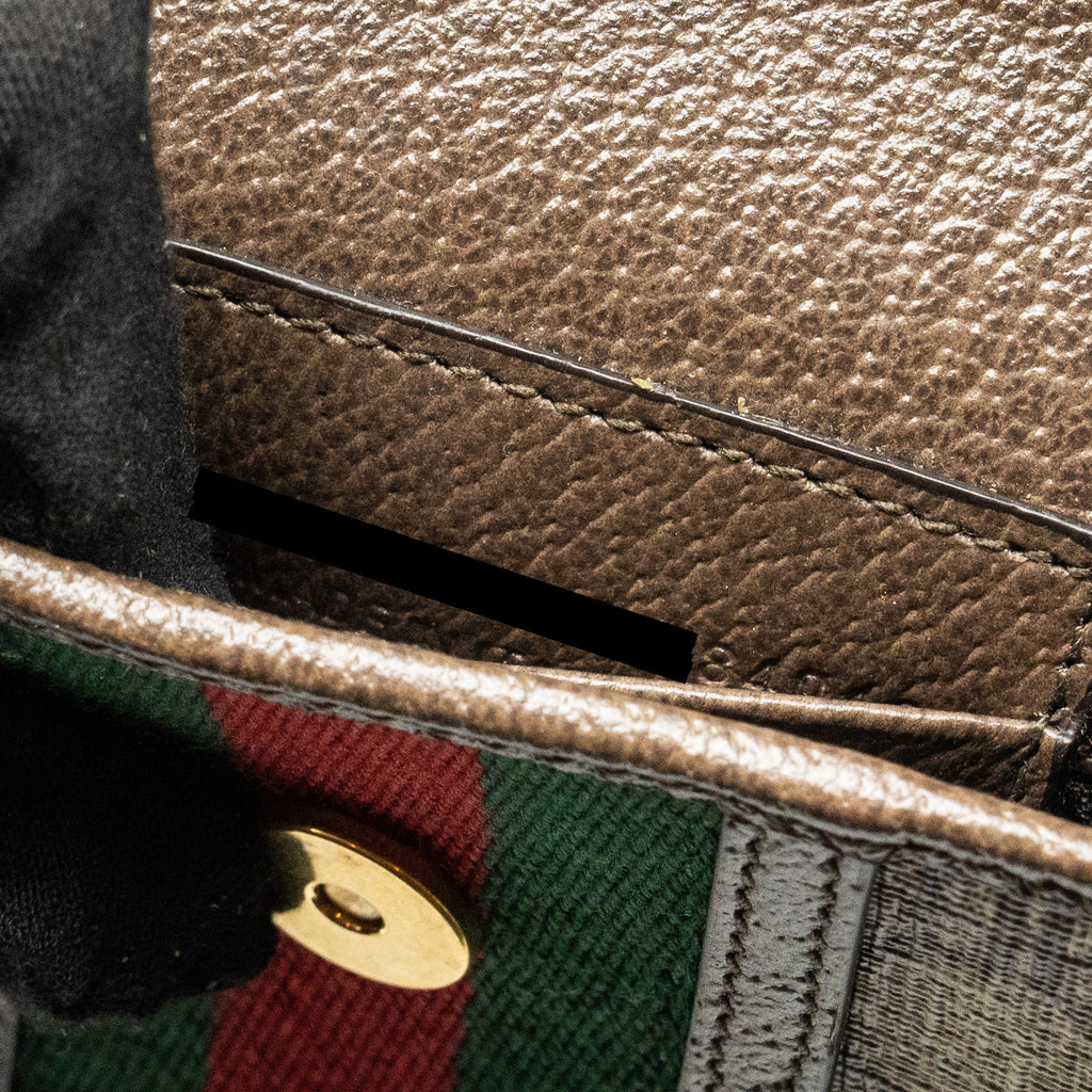 GUCCI X BALENCIAGA THE HACKER PROJECT PHONE CROSSBODY BAG CANVAS/LEATHER BROWN/MULTICOLOUR GHW