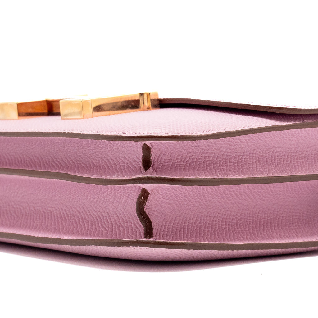 HERMES MINI CONSTANCE EPSOM MAUVE SYLVESTRE RGHW