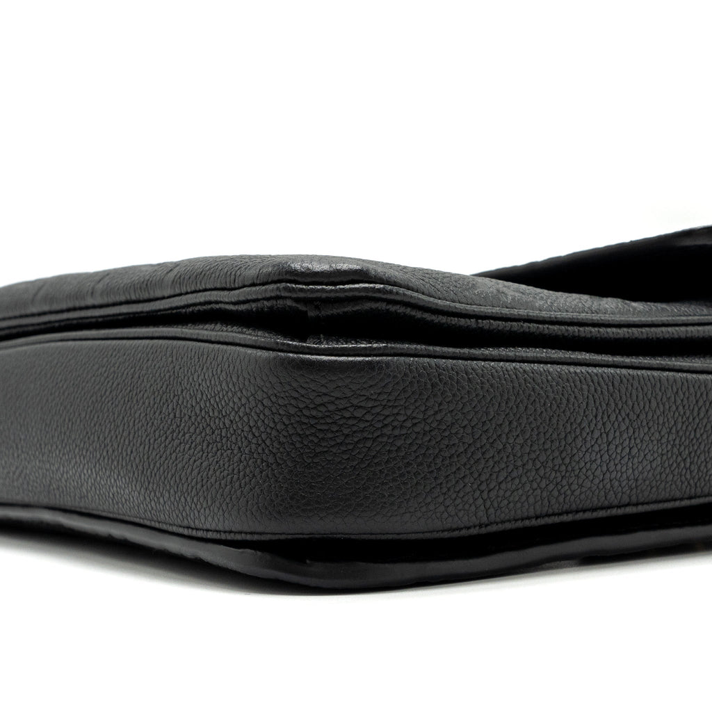 LOUIS VUITTON POCHETTE MÉTIS MONOGRAM EMPREINTE BLACK GHW (NEW VERSION)