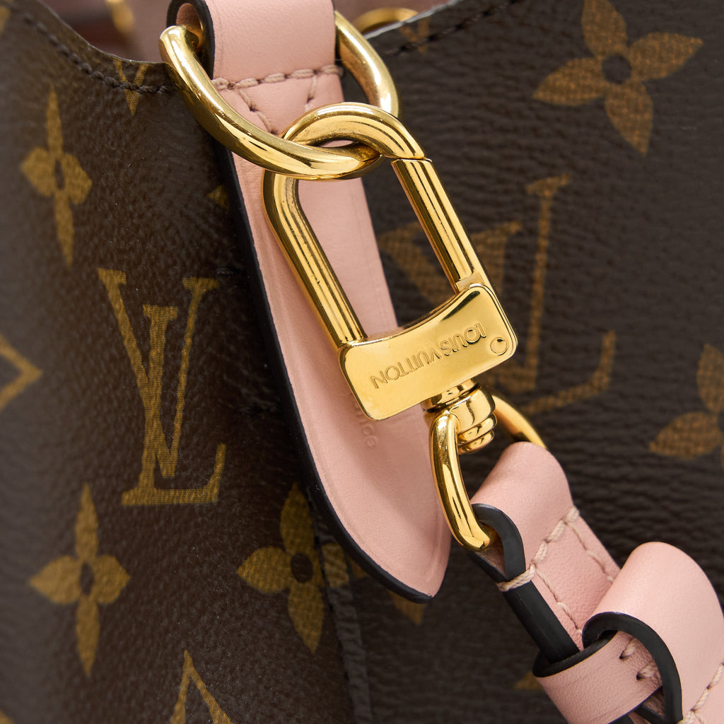 LOUIS VUITTON NEONOE MONOGRAM CANVAS ROSE POUDRE GHW