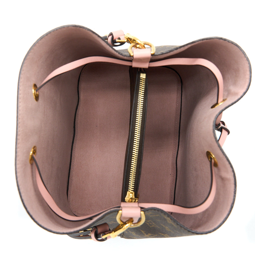 LOUIS VUITTON NEONOE MONOGRAM CANVAS ROSE POUDRE GHW