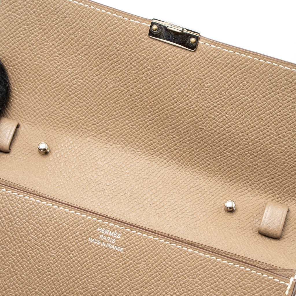 HERMES CLIC 16 WALLET EPSOM ETOUPE SHW