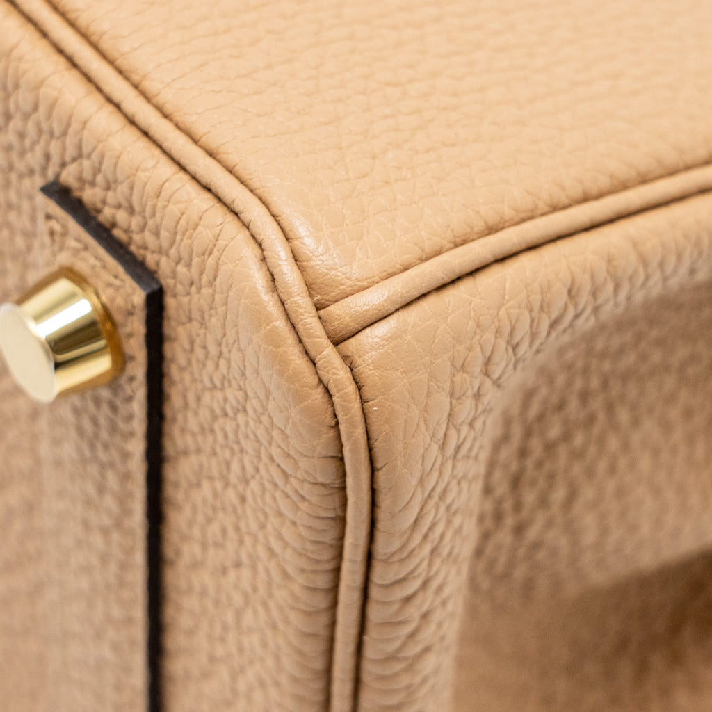 HERMES BIRKIN 25 TOGO 0M CHAI GHW