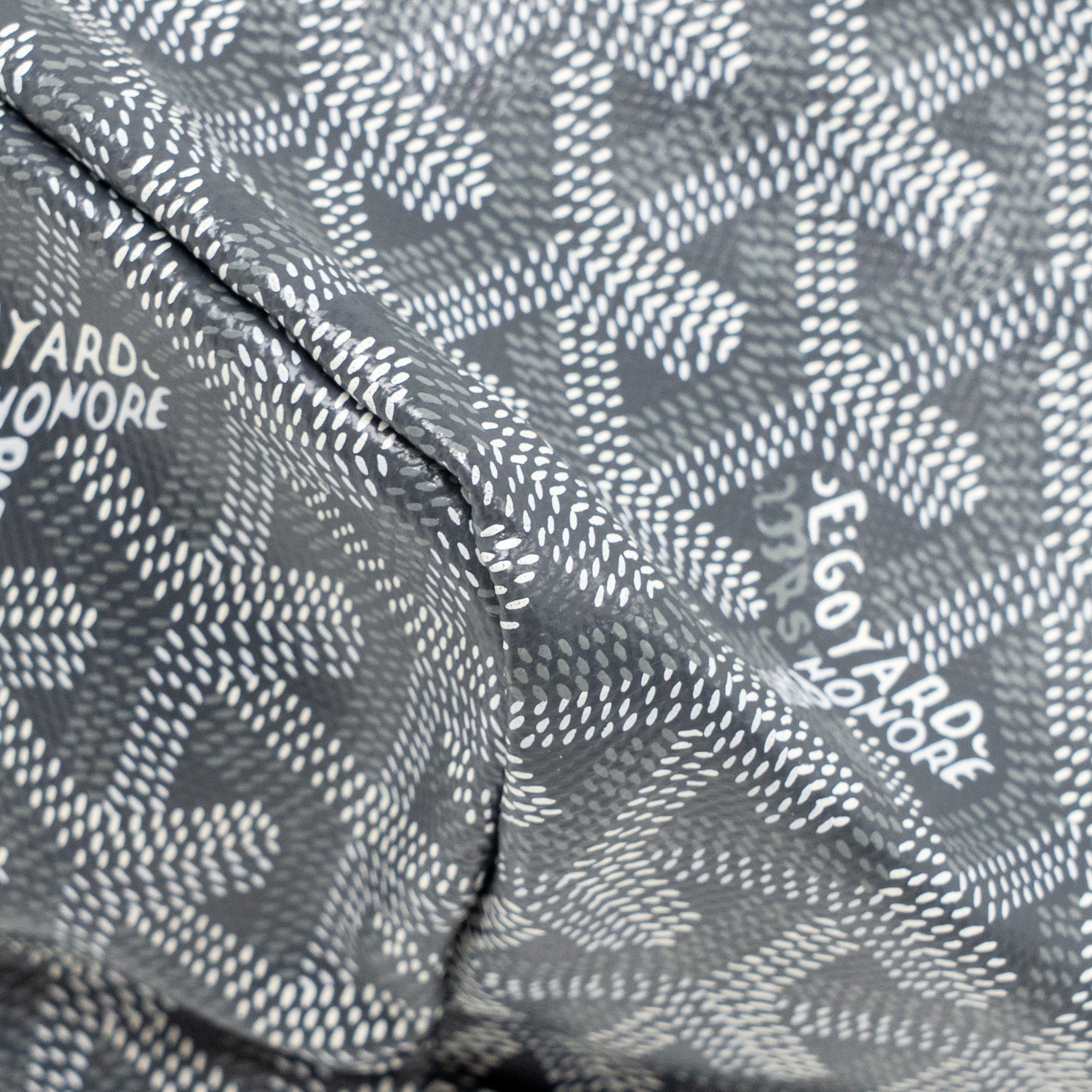 GOYARD SAINT LOUIS PM TOTE GOYARDLINE CANVAS GREY SHW