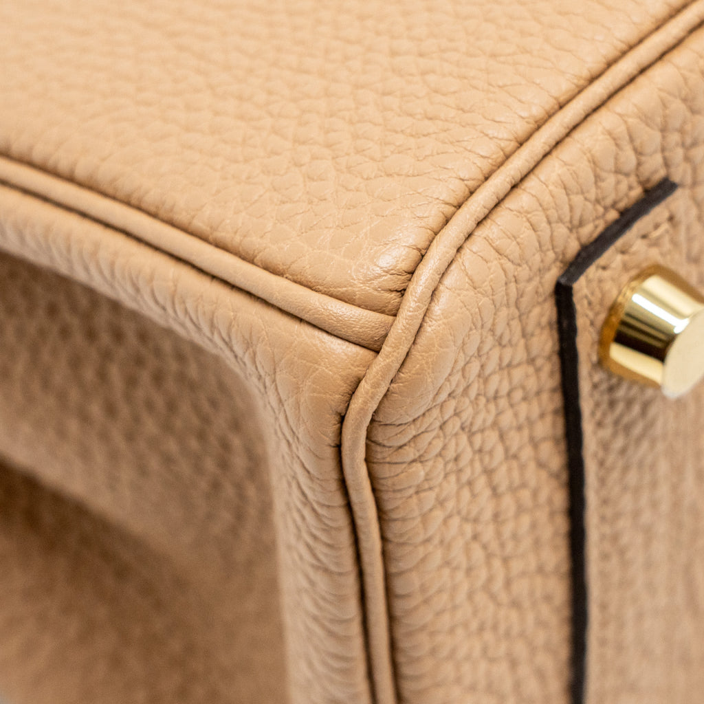 HERMES BIRKIN 25 TOGO 0M CHAI GHW