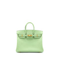 HERMES BIRKIN 25 SWIFT 3I VERT CRIQUET GHW