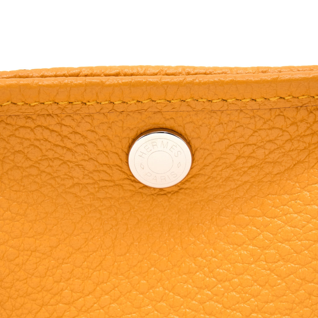 HERMES GARDEN PARTY 30 9U MOUTARDE SHW