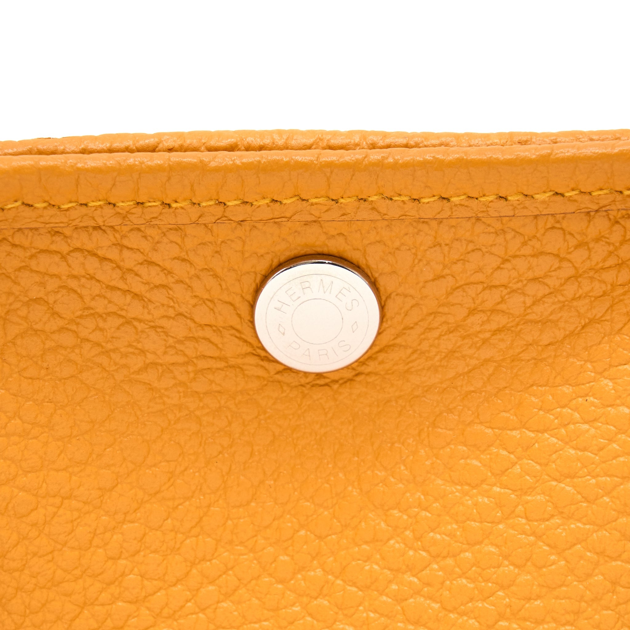 HERMES GARDEN PARTY 30 9U MOUTARDE SHW