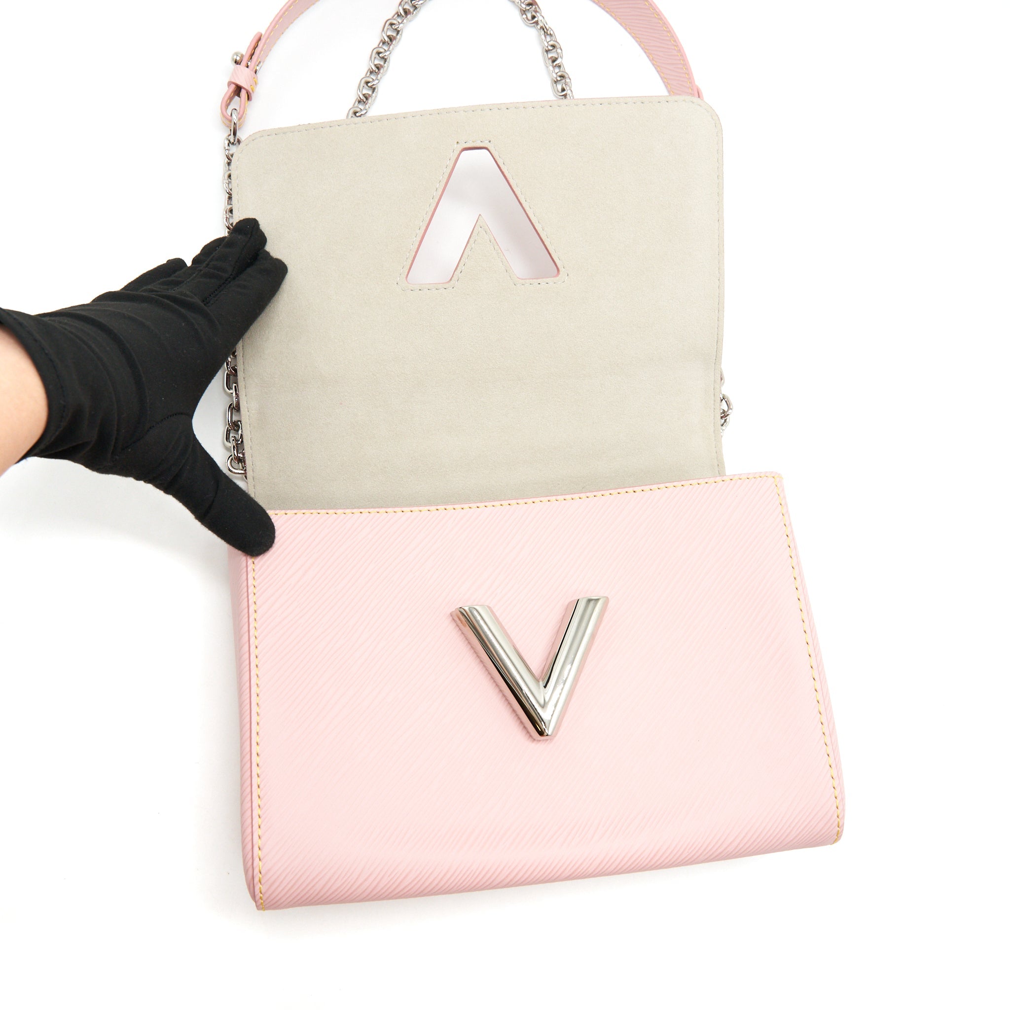 LOUIS VUITTON TWIST BAG MM PINK SHW