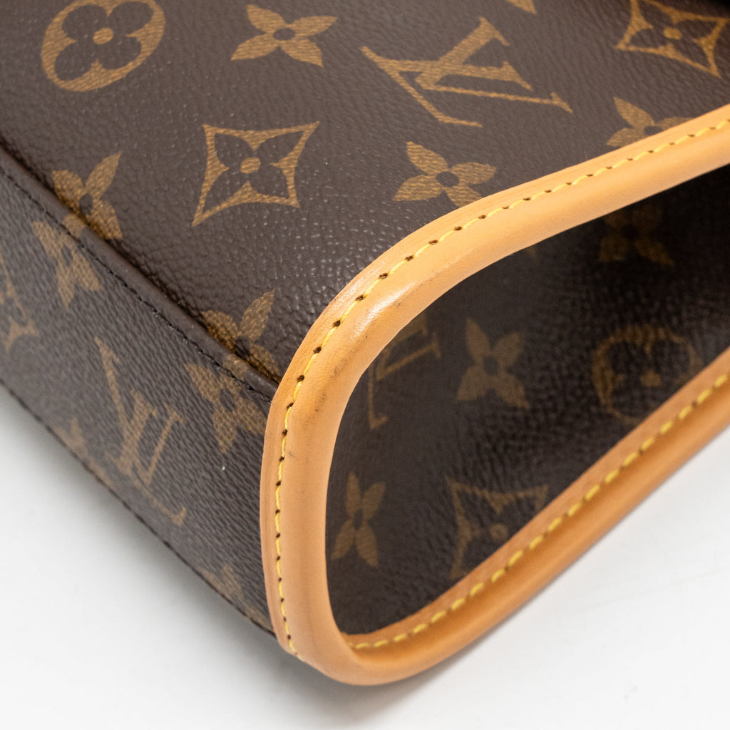 LOUIS VUITTON IVY BAG MONOGRAM CANVAS GHW