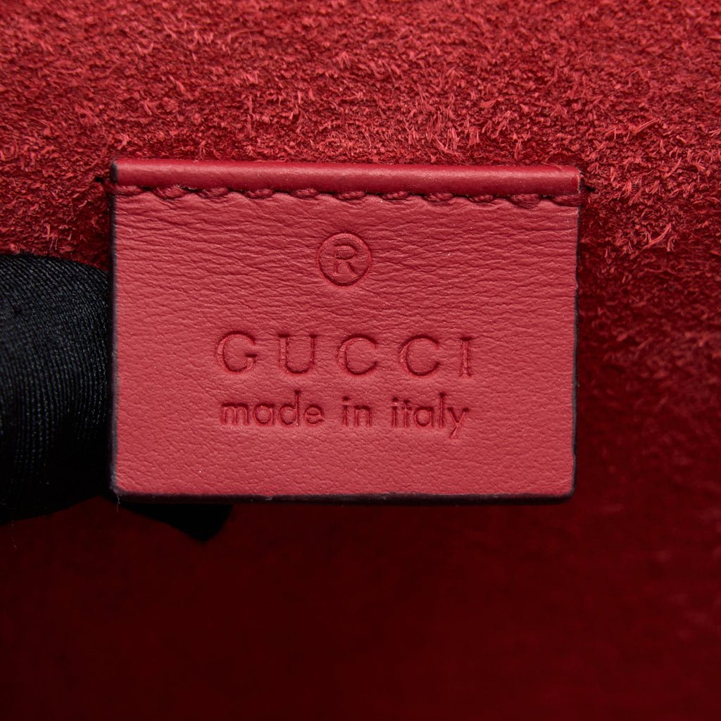 GUCCI DIONYSUS SMALL GG SHOULDER BAG SUPREME CANVAS SHW