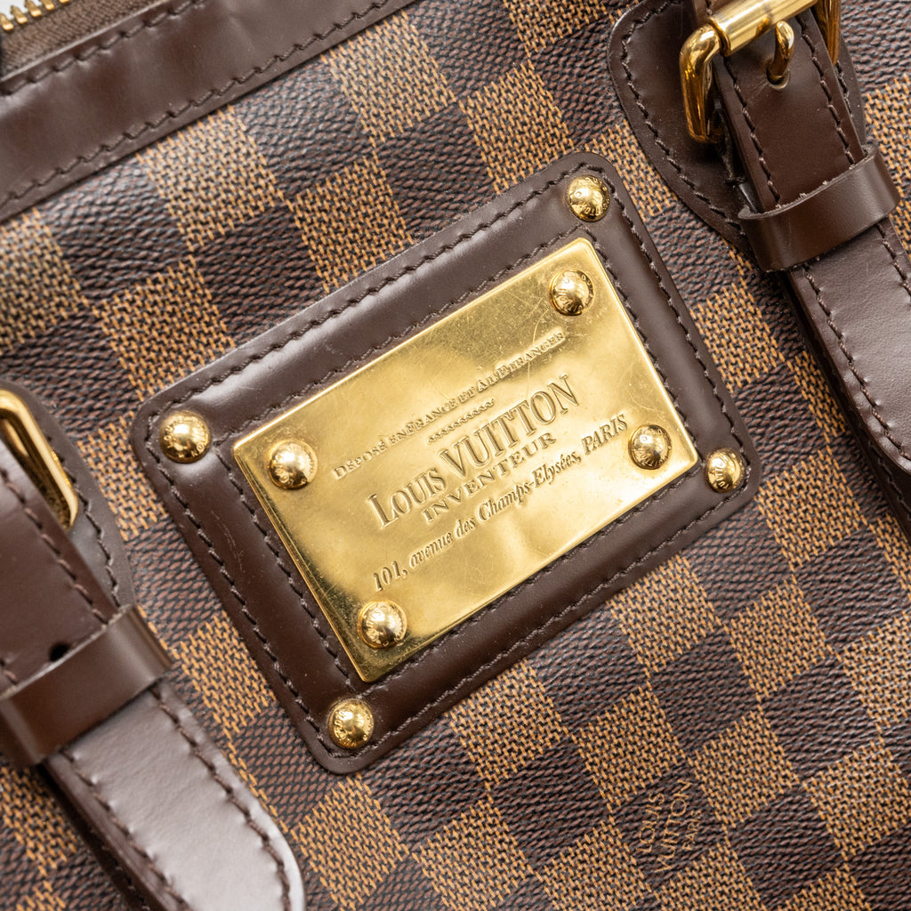 LOUIS VUITTON BERKELEY BAG DAMIER EBENE GHW