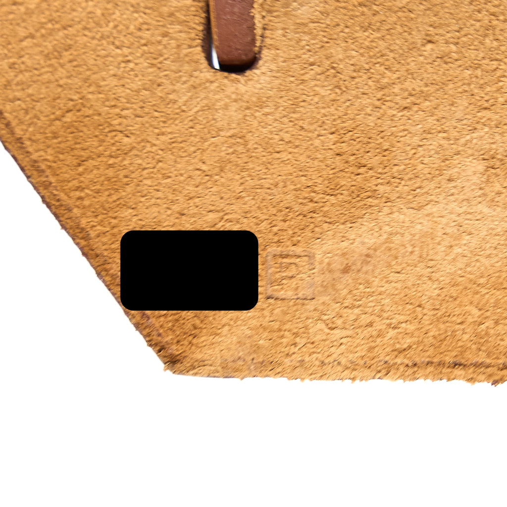 HERMES HERBAG 39 ZIP BAG HUNTER/CANVAS PURPLE SHW