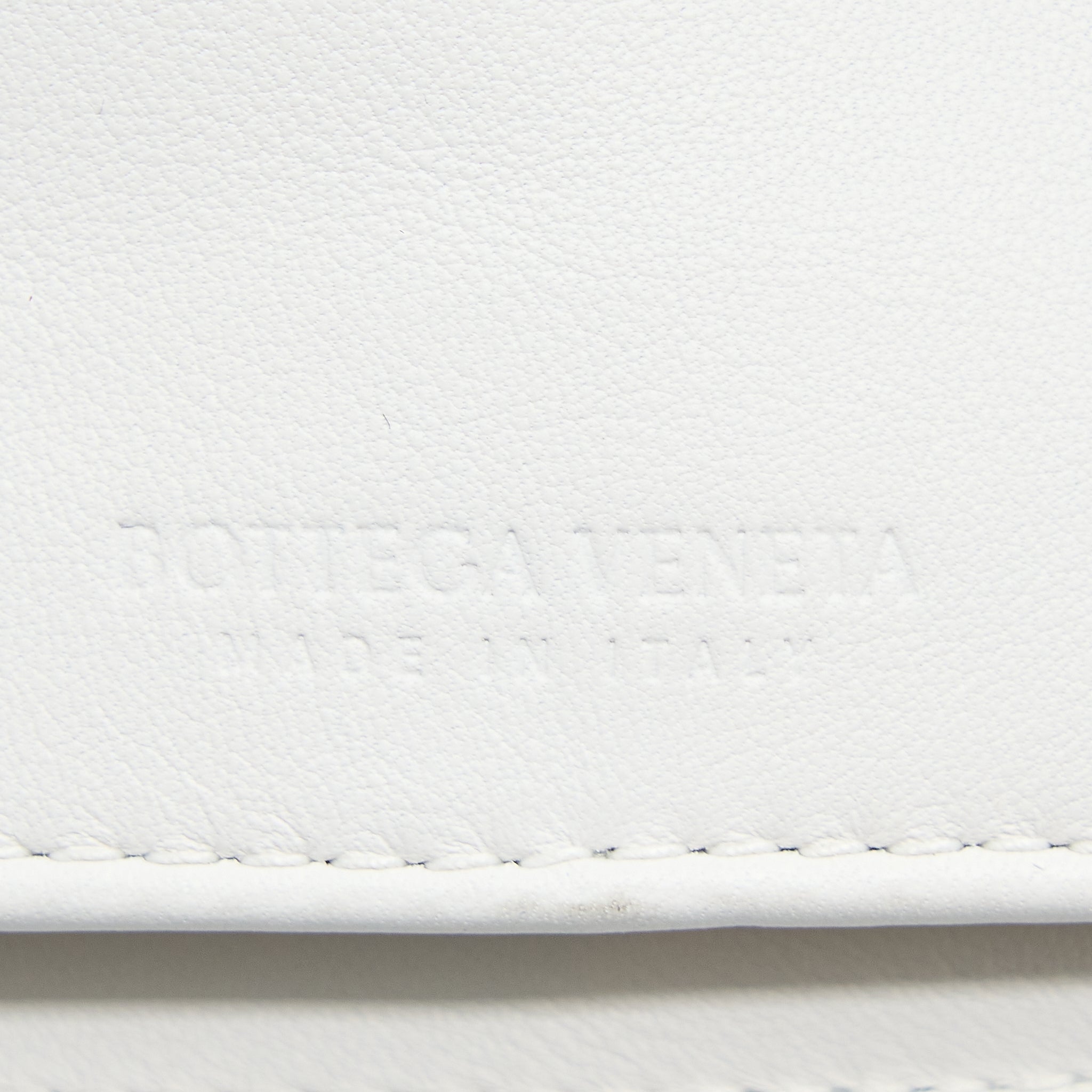 BOTTEGA VENETA THE TWIST MINI BAG WHITE GHW