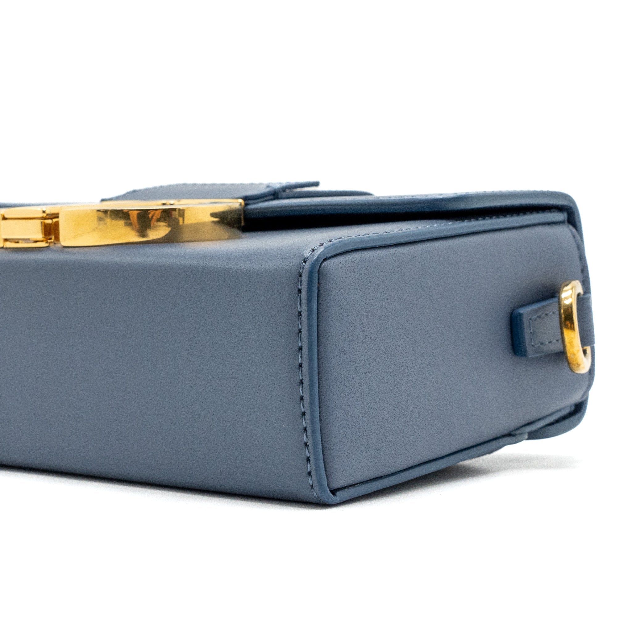 DIOR 30 MONTAIGNE BOX BAG CALFSKIN LIGHT BLUE GHW