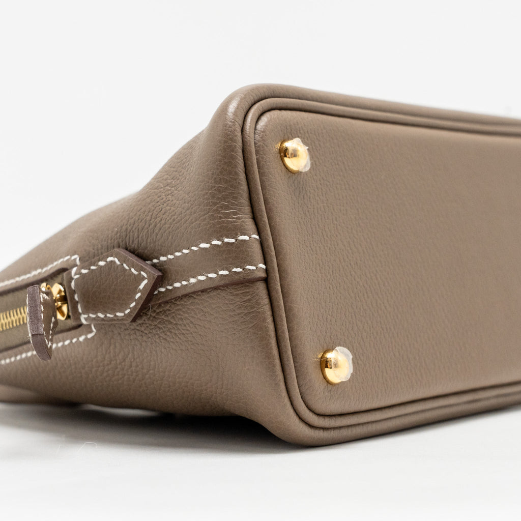 HERMES MINI BOLIDE EVERCOLOR ETOUPE GHW