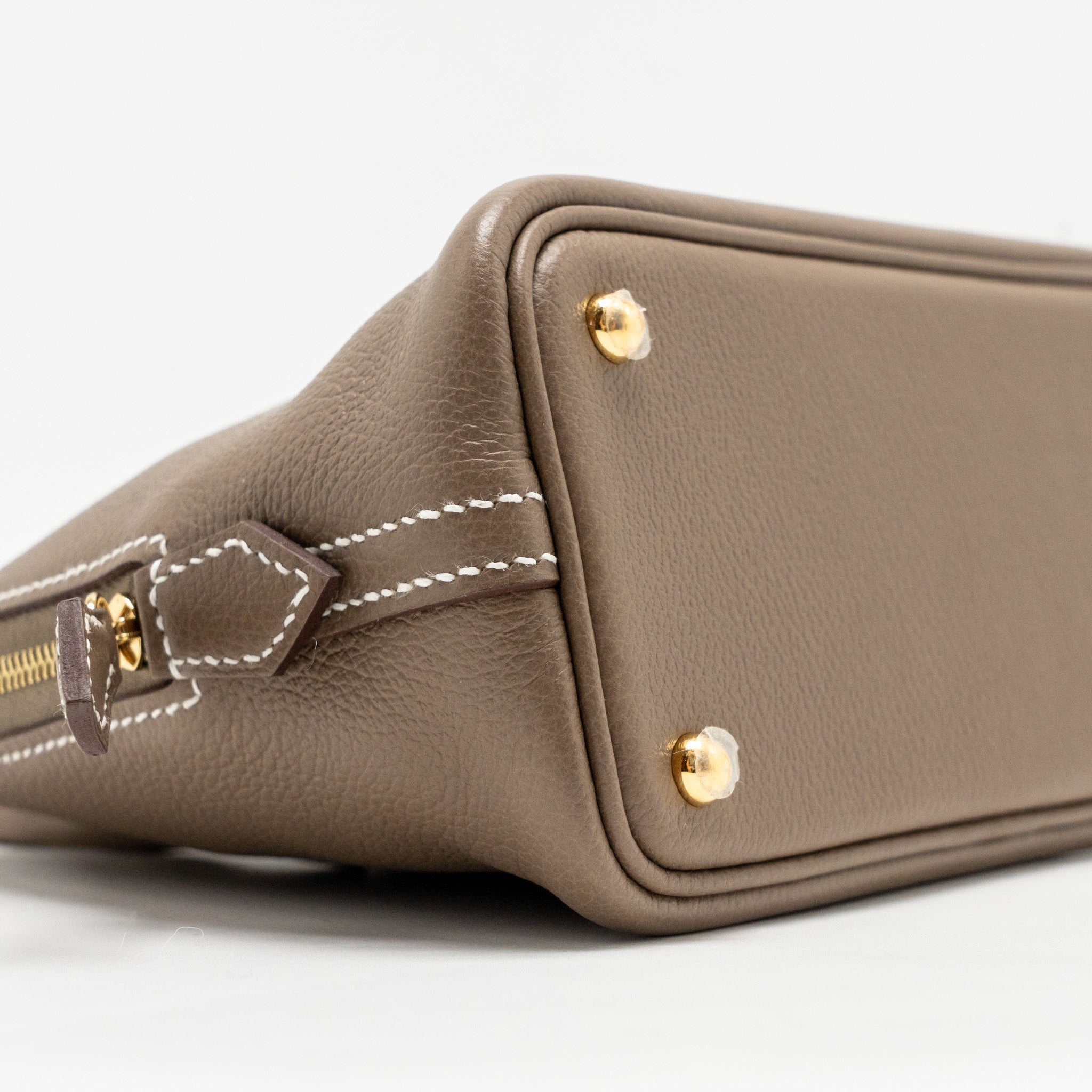 HERMES MINI BOLIDE EVERCOLOR ETOUPE GHW