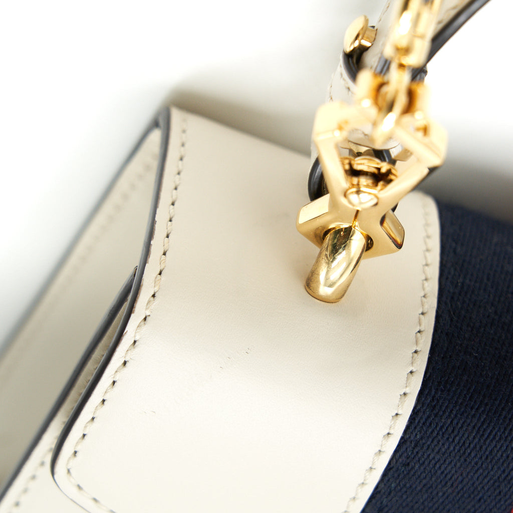 GUCCI MINI SYLVIE BAG WITH TOP HANDLE