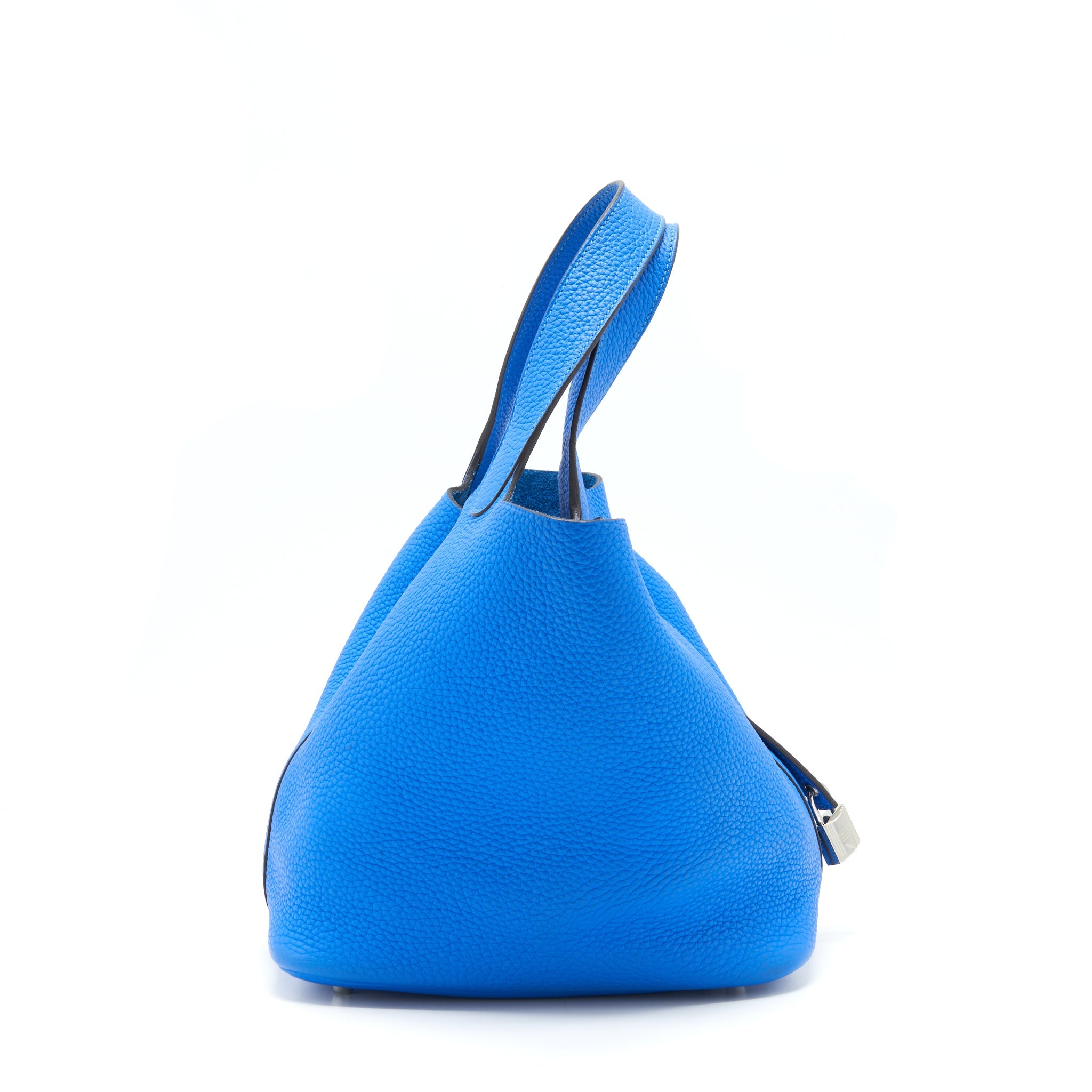 HERMES PICOTIN 22 LOCK BAG BRIGHT BLUE SHW