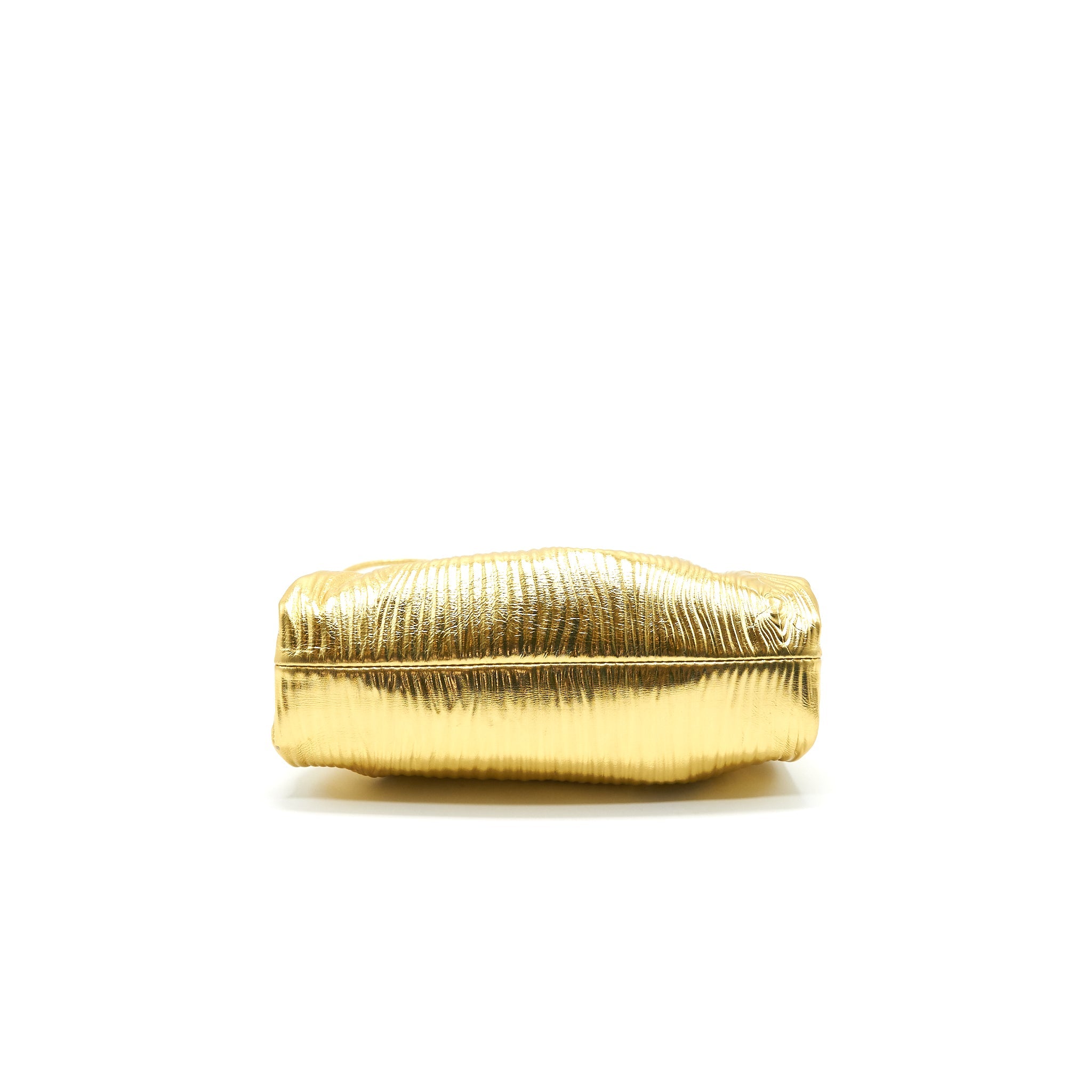 BOTTEGA VENETA THE MINI POUCH COLOR ORO