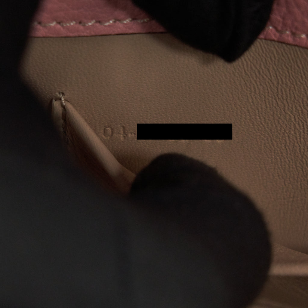 CHLOE NILE MINI LEATHER CROSSBODY BAG PINK