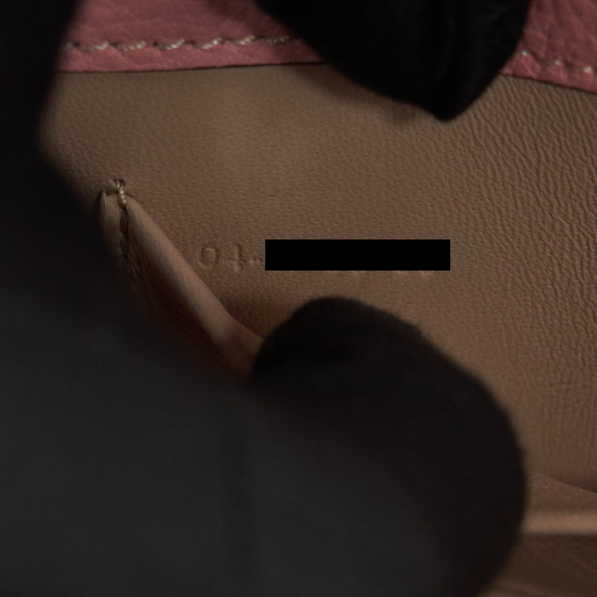 CHLOE NILE MINI LEATHER CROSSBODY BAG PINK