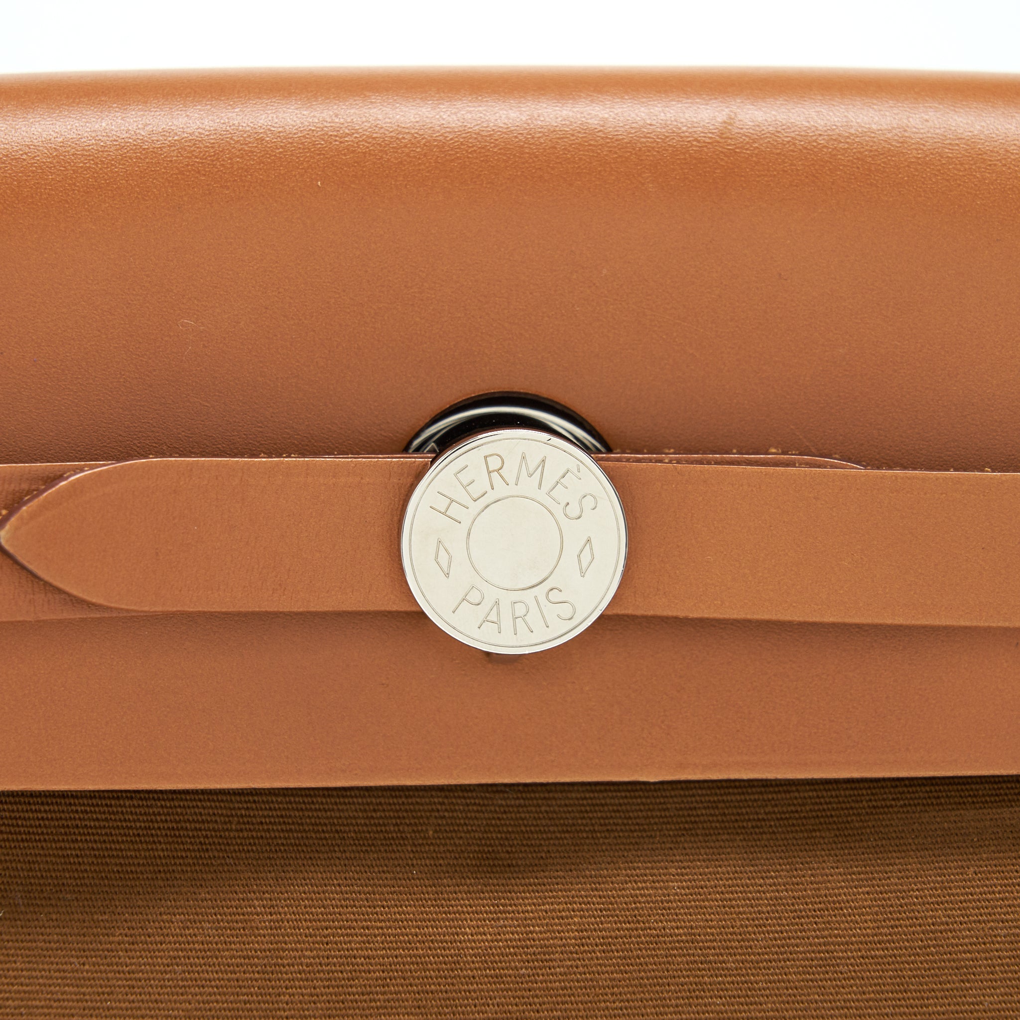 HERMES HERBAG GOLD WITH SHW