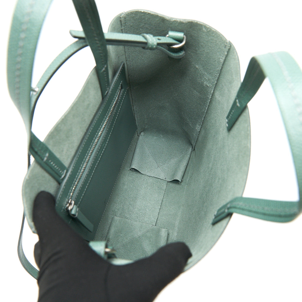 CELINE SMALL VERTICAL BUCKET BAG DEEP MINT SHW
