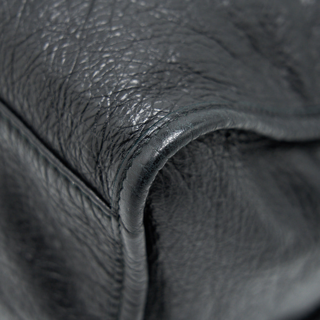 BALENCIAGA GIANT CITY BAG IN BLACK