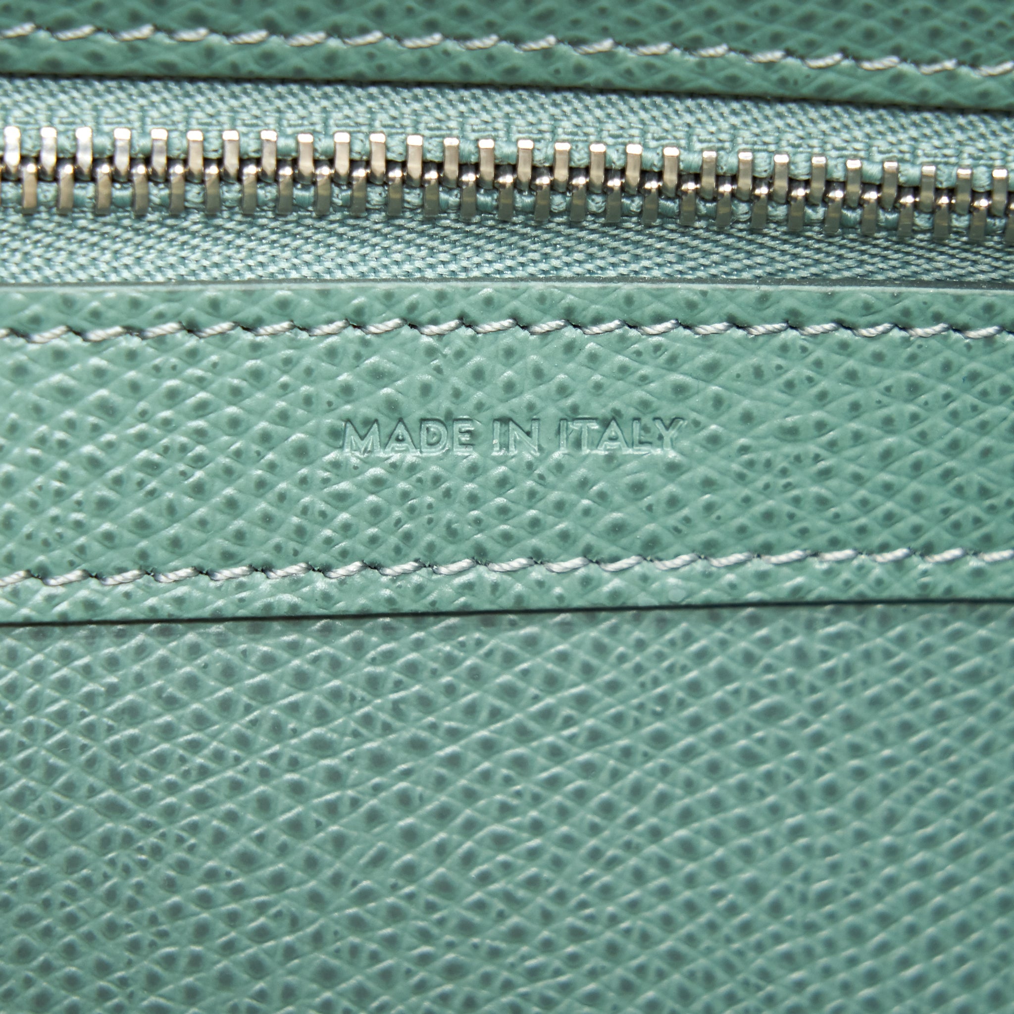 CELINE SMALL VERTICAL BUCKET BAG DEEP MINT SHW
