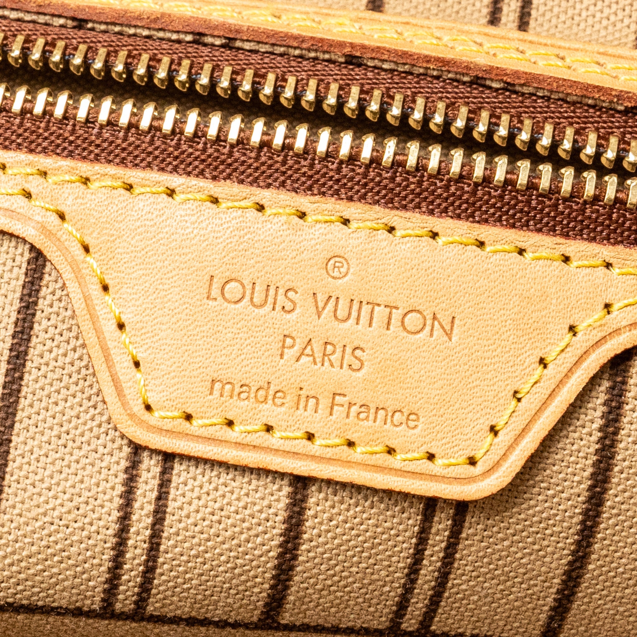 LOUIS VUITTON NEVERFULL GM MONOGRAM CANVAS GHW