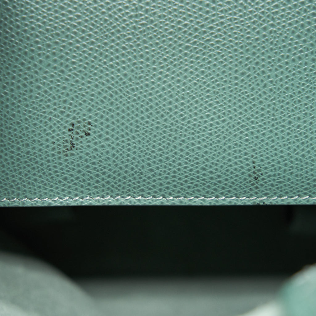 CELINE SMALL VERTICAL BUCKET BAG DEEP MINT SHW