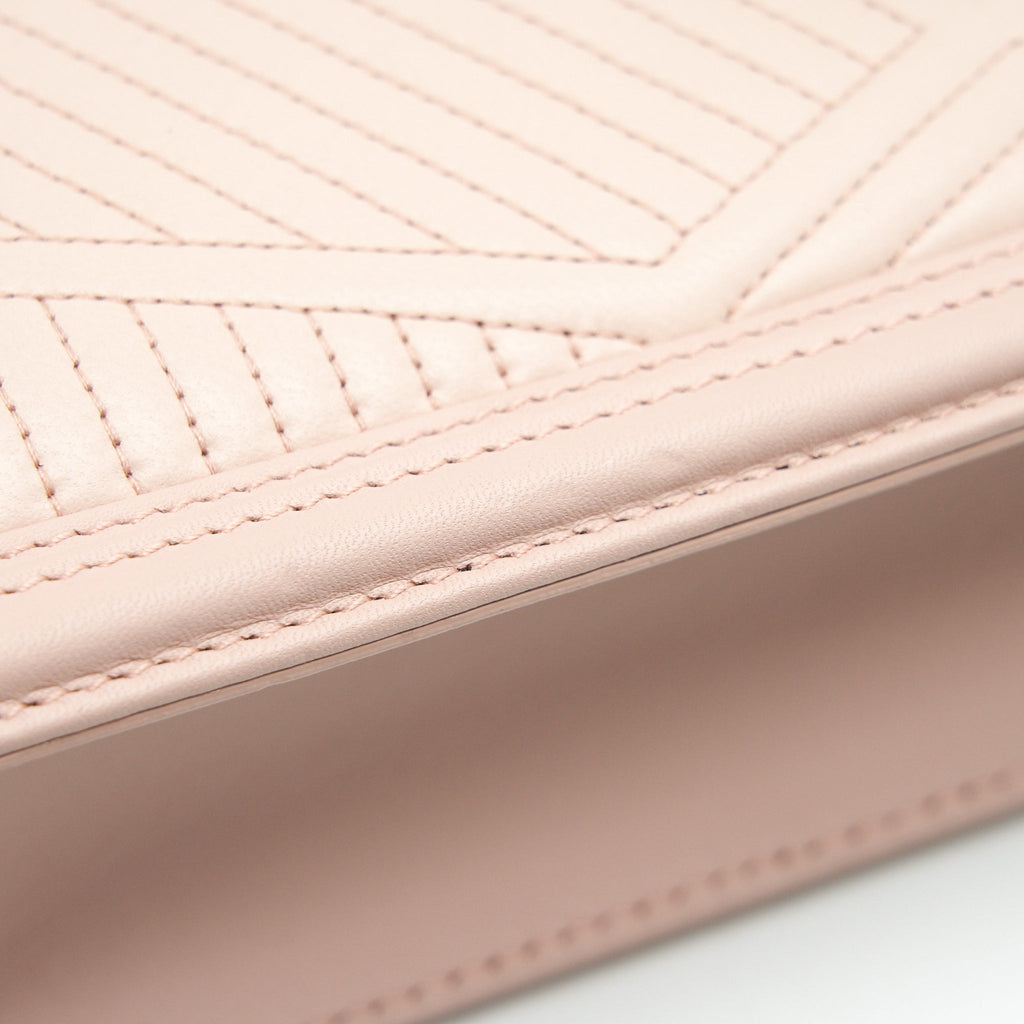 BVLGARI SERPENTI DIAMOND BLAST SHOULDER BAG IN PINK