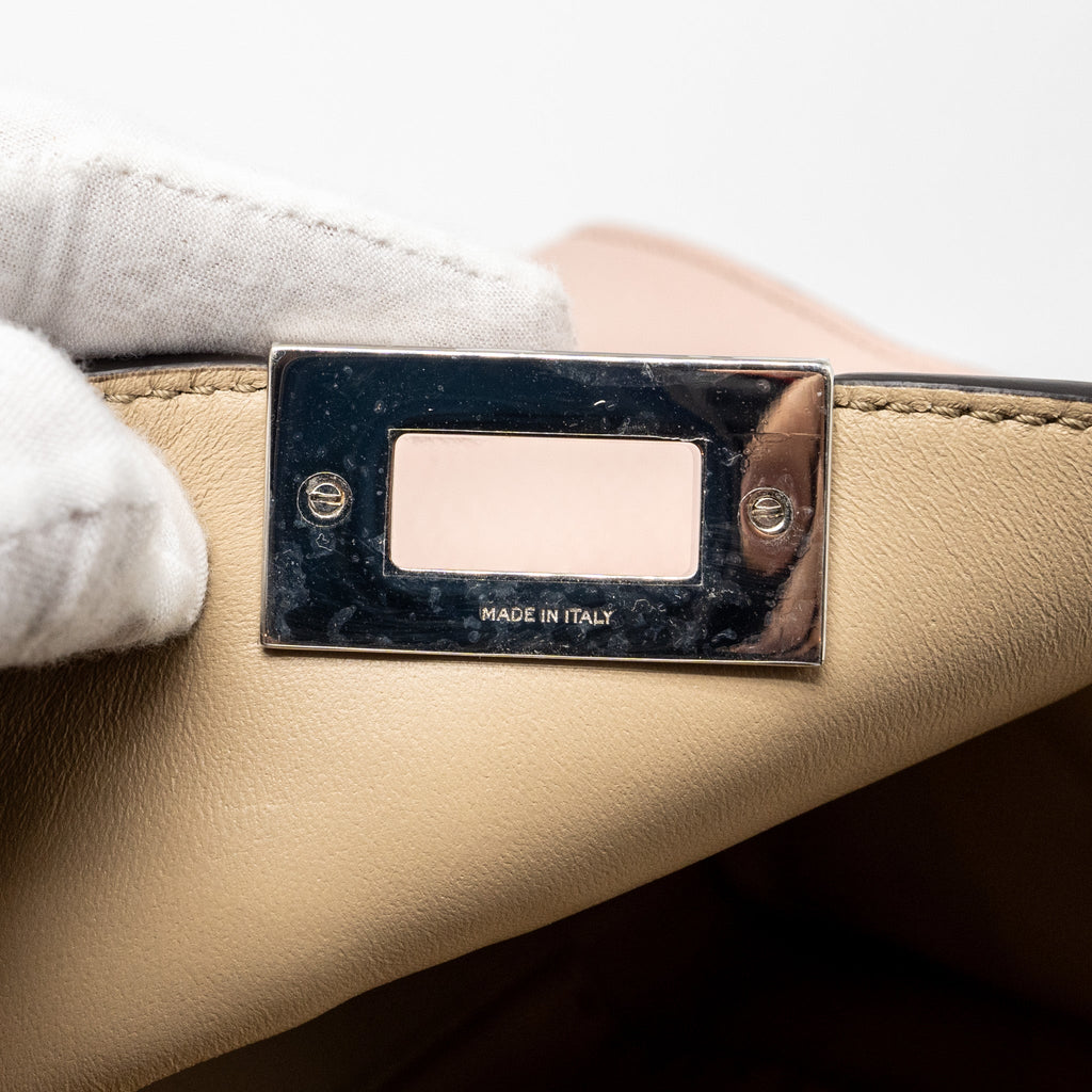 FENDI X-LITE MEDIUM PEEKABOO SELLERIA CALFSKIN PINK SHW