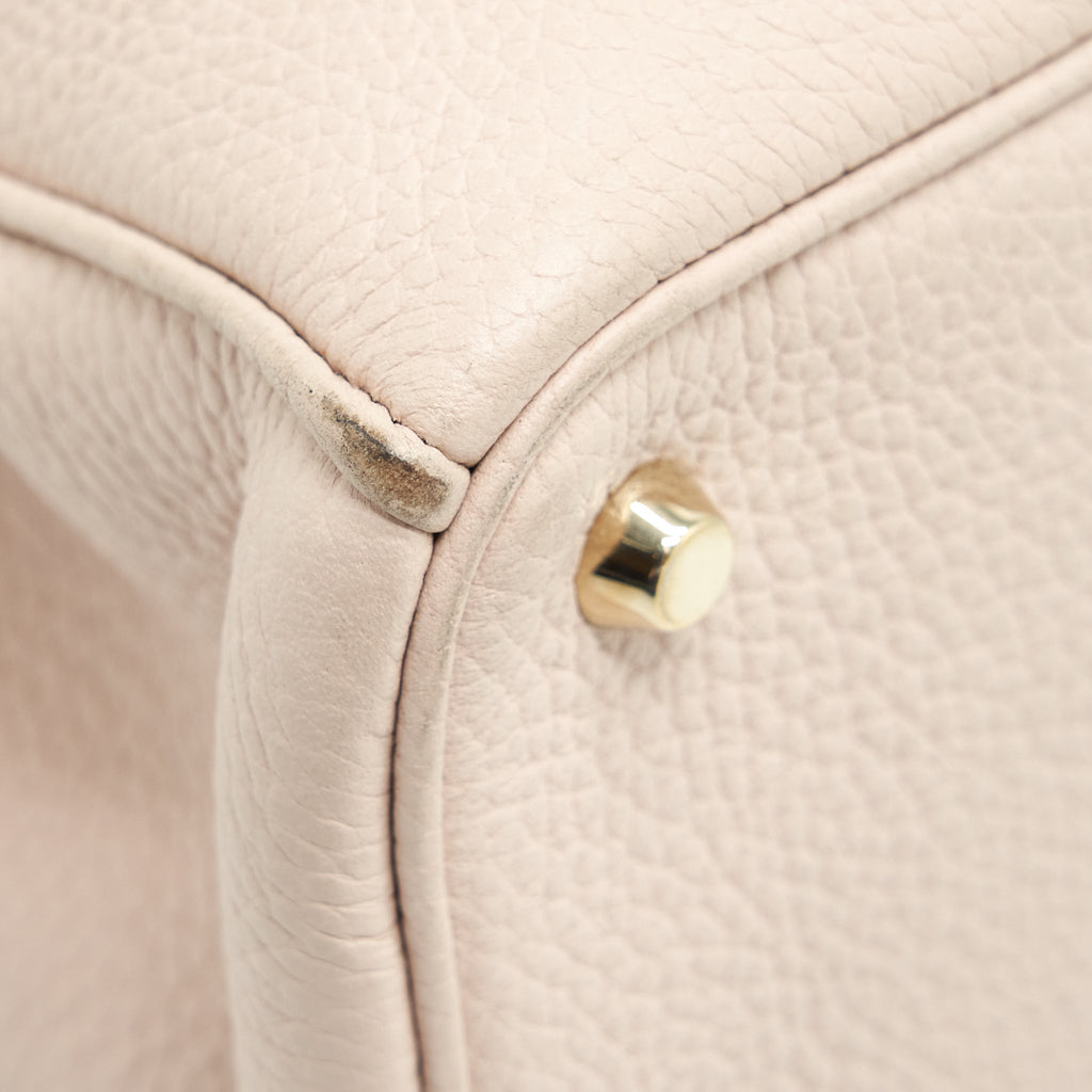DIOR VIP DIORISSIMO TOTE BAG GRAINED CALFSKIN BEIGE GHW