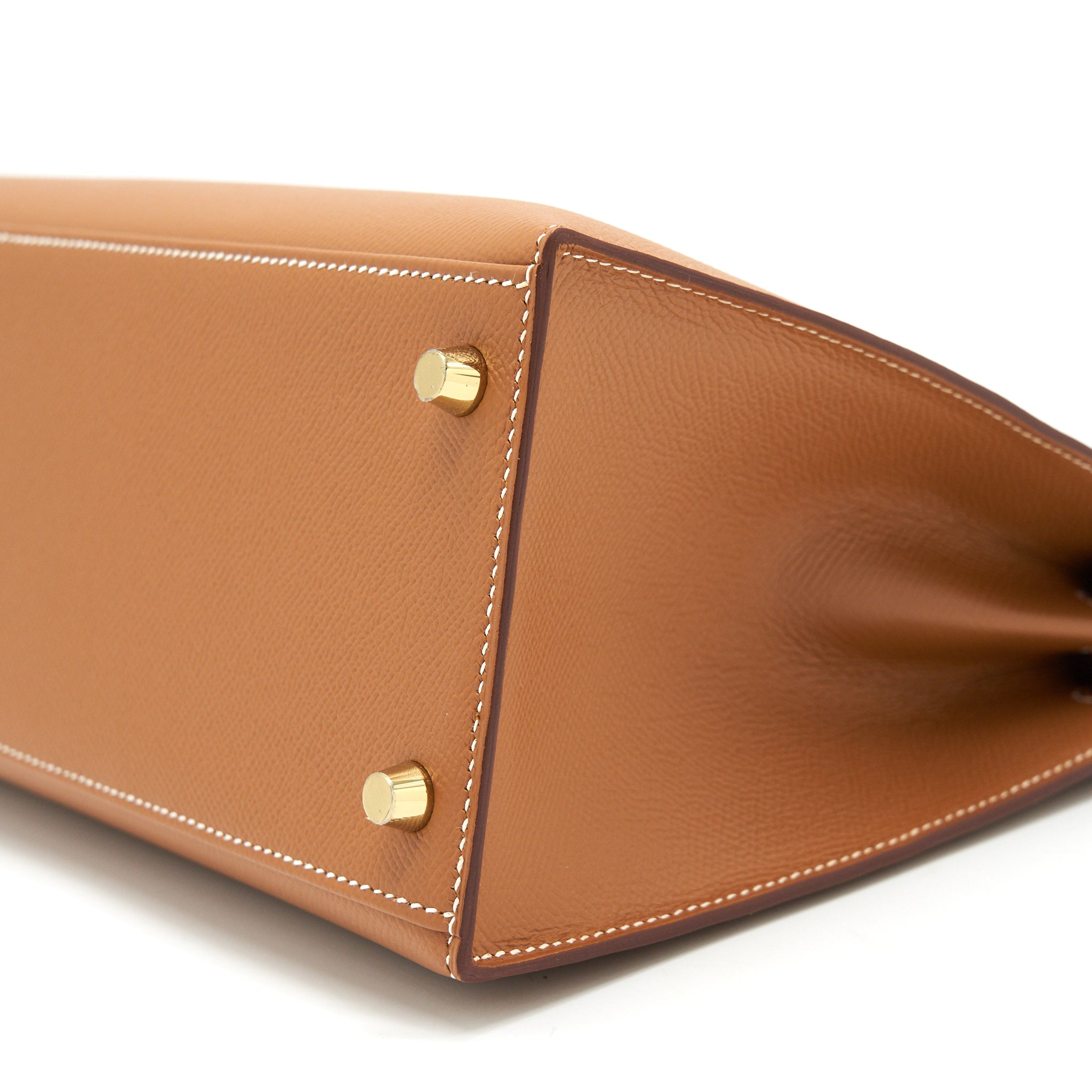 HERMES KELLY 28 GOLD WITH GHW EPSOM LEATHER