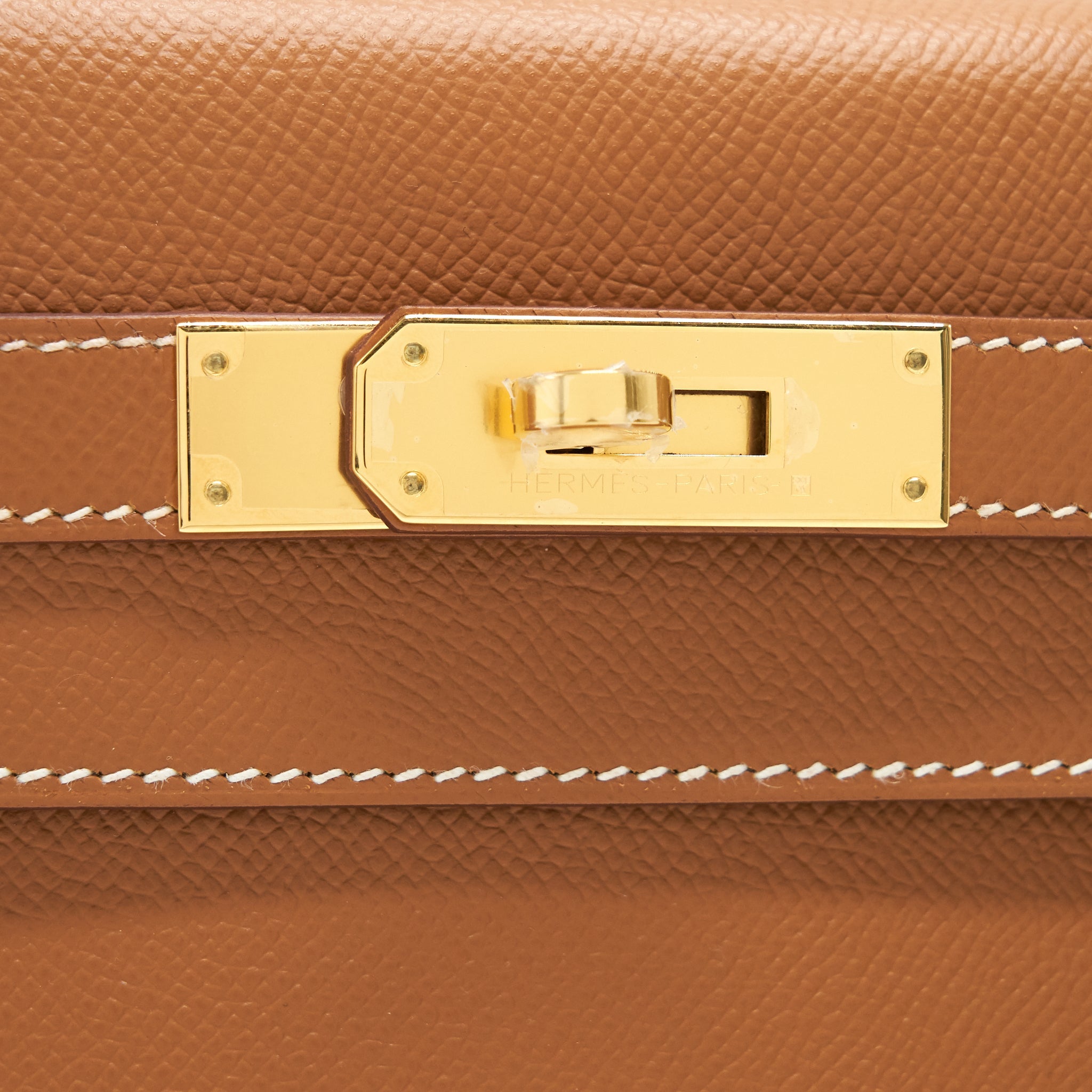 HERMES KELLY 28 GOLD WITH GHW EPSOM LEATHER