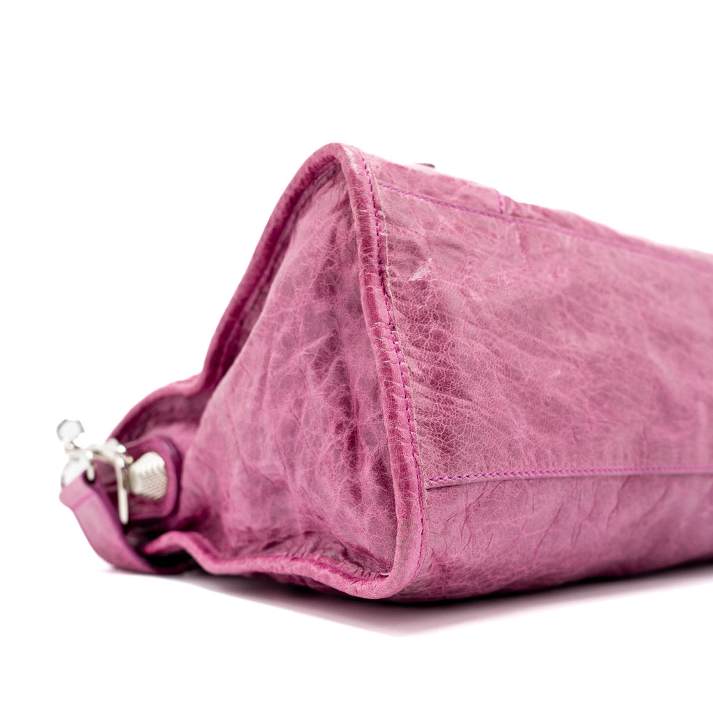 BALENCIAGA GIANT CITY BAG PINK SHW
