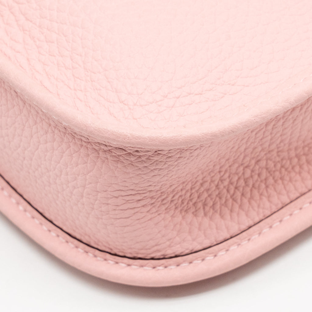 HERMES MINI EVELYNE CLEMENCE ROSE SAKURA SHW