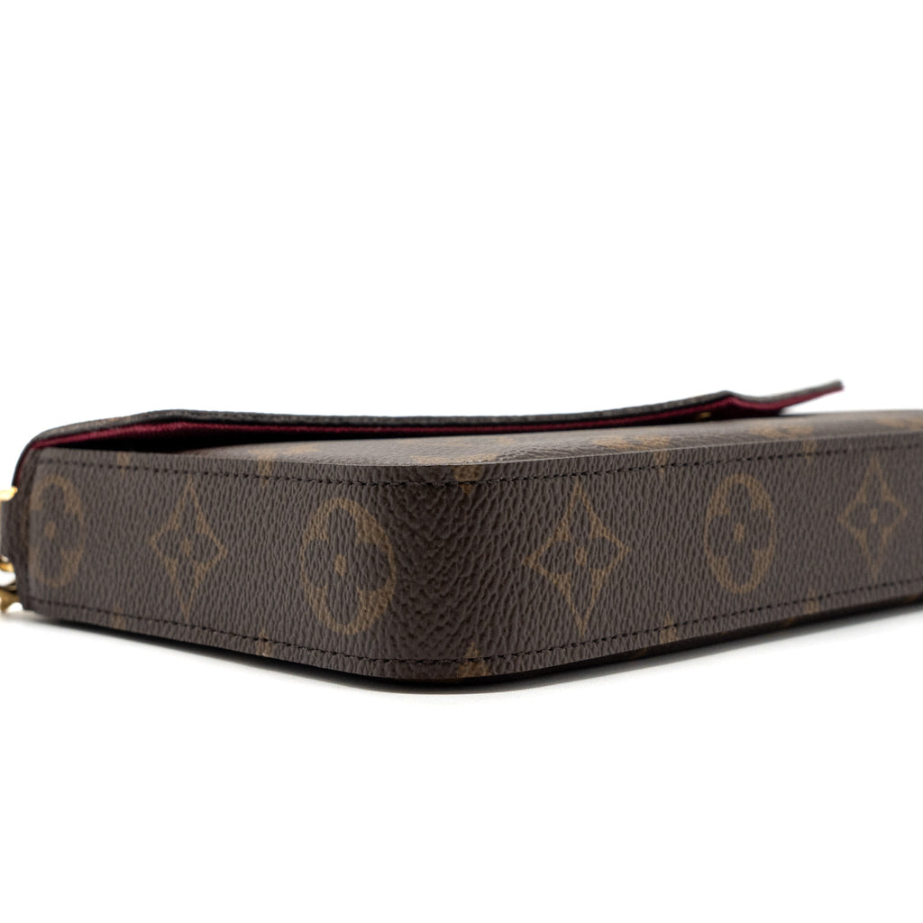 LOUIS VUITTON FELICIE POCHETTE MONOGRAM CANVAS GHW