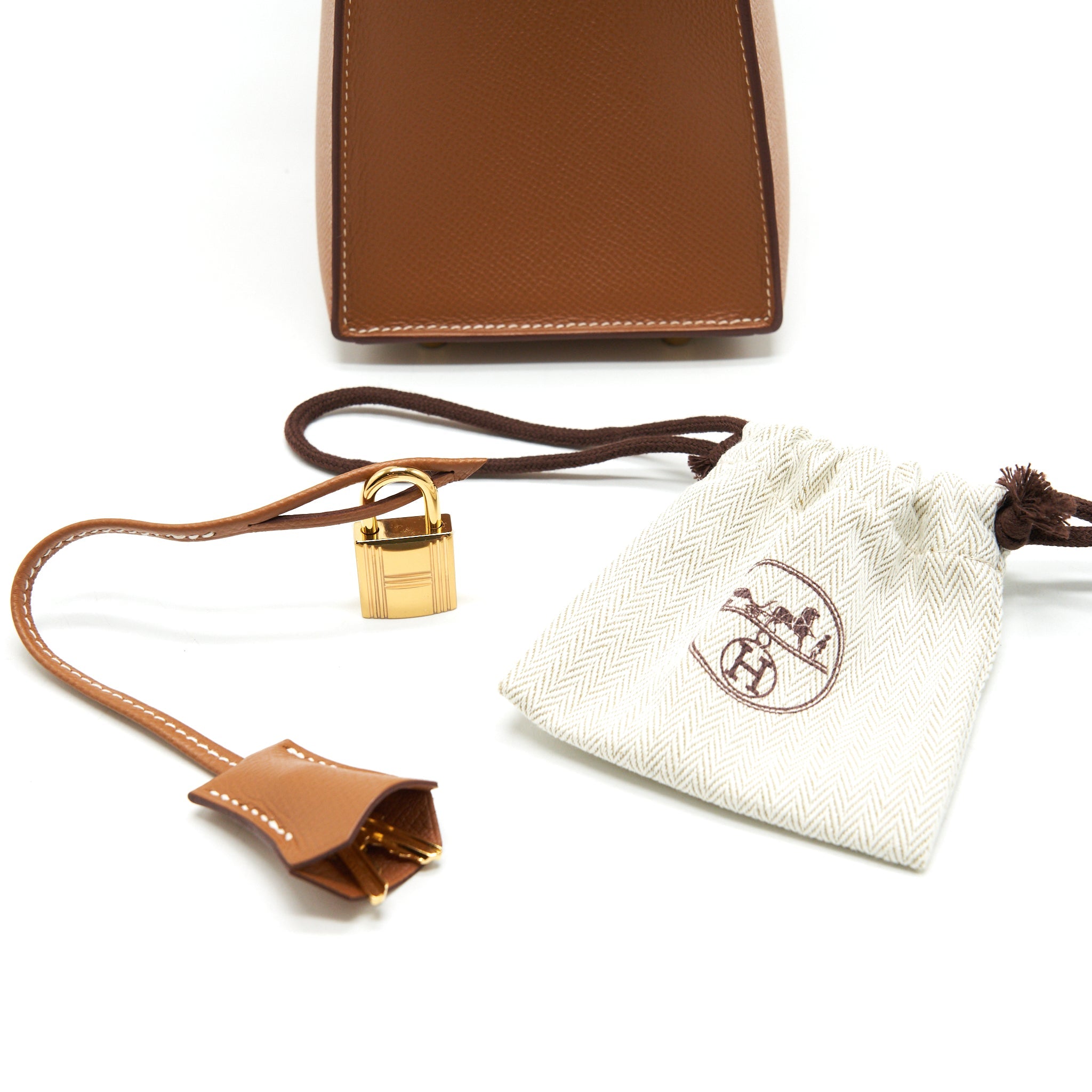 HERMES KELLY 28 GOLD WITH GHW EPSOM LEATHER