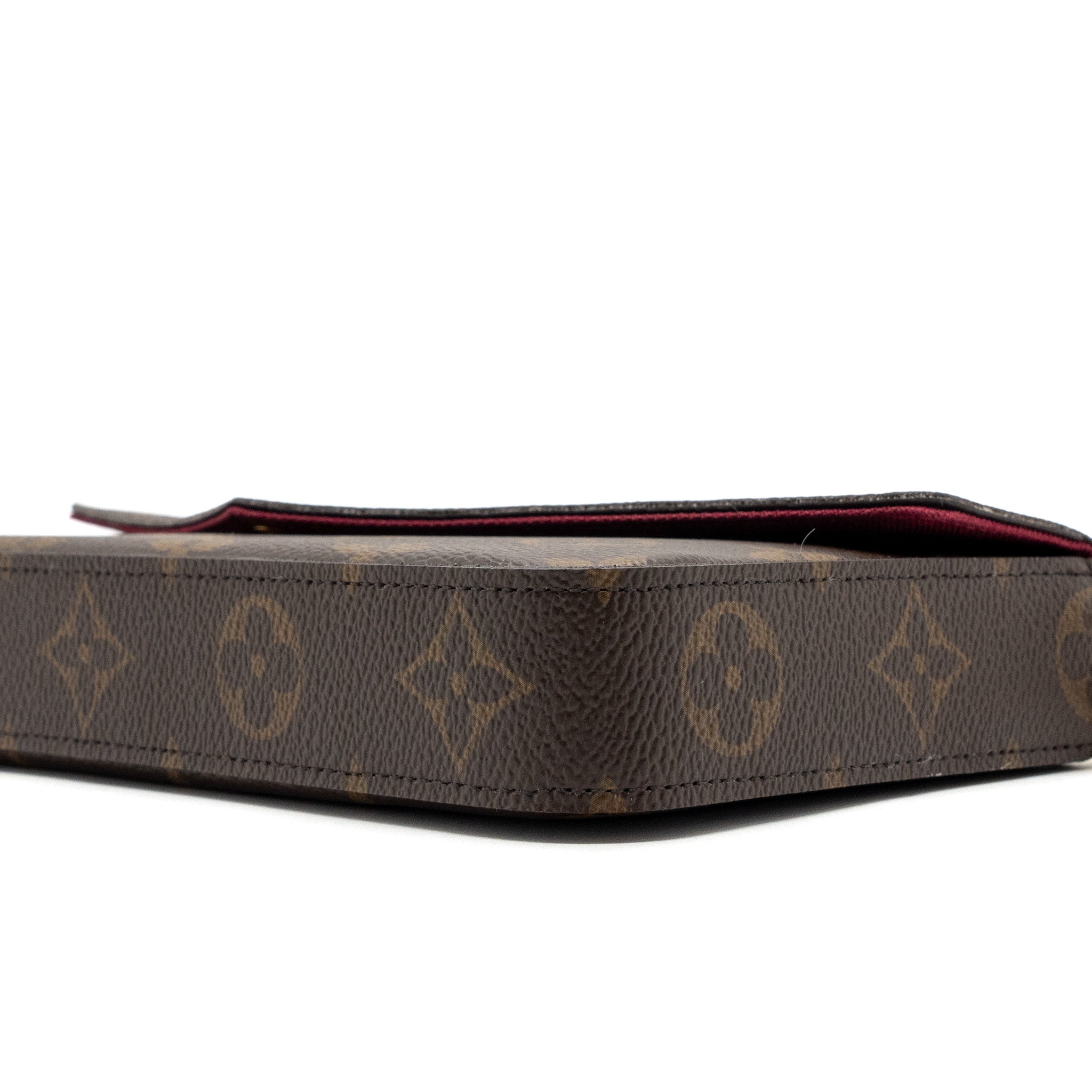 LOUIS VUITTON FELICIE POCHETTE MONOGRAM CANVAS GHW